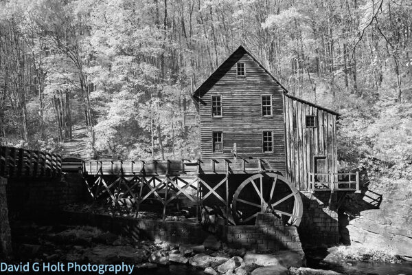 David G. Holt Black and White Infrared Landscape Photography