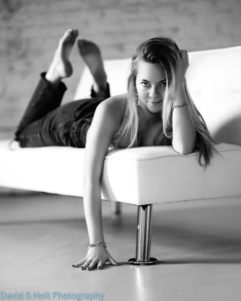 David G. Holt Black and White Fashion Photography
