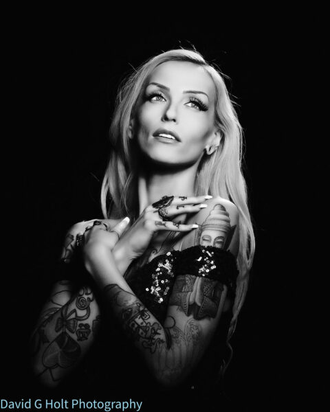 David G. Holt Black and White Fashion Photography