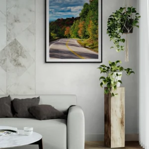 The Road Less Traveled New England Autumn Landscape Fine Art Print