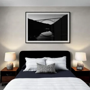New River Gorge Bridge Black and White Fine Art Photography Print